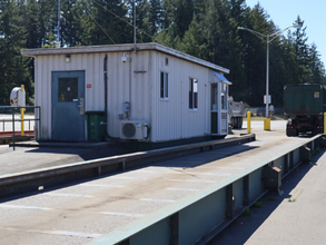Olympic View Transfer Station scale house and attendant booth