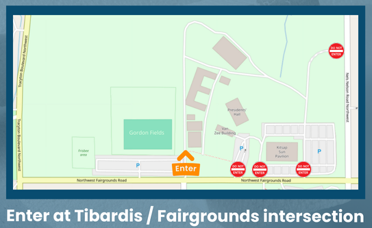 styrofoam collection event traffic flow