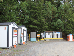 Olalla Recycling and Garbage Facility limited household hazardous waste area
